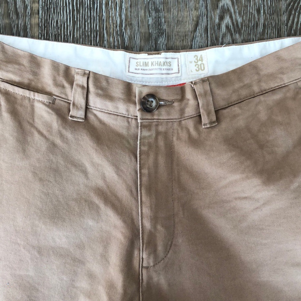 Men’s Slim Khaki Pant Size 34x30
